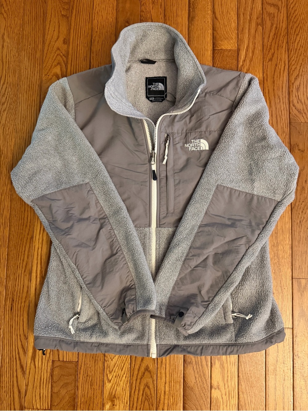 The North Face Women's Gray Teddy Fleece Jacket